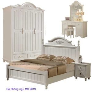 Bộ nội thất phòng ngủ hiện đại MS 9619 Giá bộ = 20.900.000