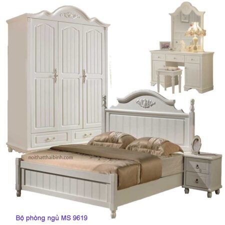 Bộ nội thất phòng ngủ hiện đại MS 9619 Giá bộ = 20.900.000