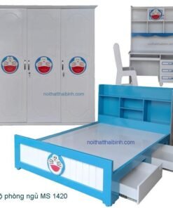 Bộ phòng ngủ hình Doremon MS 1420 Giá bán= 19.200.000đ giảm còn= 16.200.000đ
