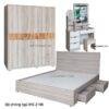 Bộ phòng ngủ đẹp giá rẻ MS 2148