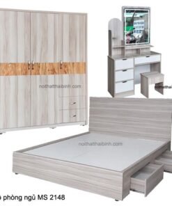 Bộ phòng ngủ đẹp giá rẻ MS 2148