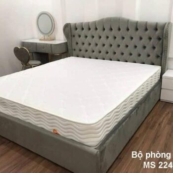Bộ giường, táp, bàn trang điểm phòng ngủ MS 2241