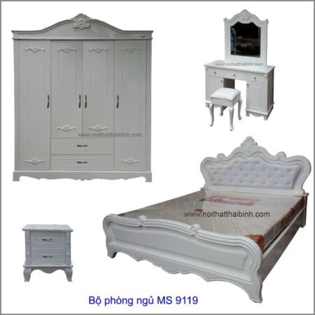 Bộ phòng ngủ đẹp giá rẻ tphcm MS 9119 Giá bộ = 24.900.000