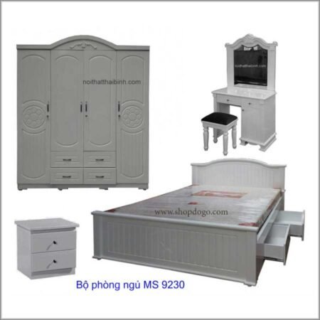 Bộ nội thất phòng ngủ đơn giản MS 9230 Giá bộ = 19.500.000