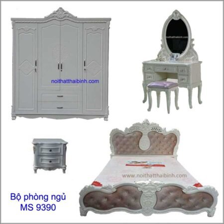 Bộ phòng ngủ sang trọng MS 9390 Giá bộ = 33.900.000