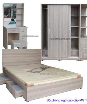 Bộ nội thất phòng ngủ hiện đại MS 1136 Giá bán= 18.200.000đ giảm còn= 16.200.000 đ