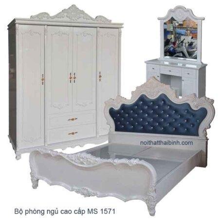 Bộ phòng ngủ cao cấp MS 1571 Giá bán= 30,300,000đ giảm còn= 27,000,000đ