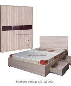 Bộ giường tủ phòng ngủ cao cấp MS 2026