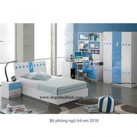 Bộ phòng ngủ dành cho bé MS 2018 Giá bộ = 17.500.000