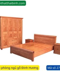 Bộ phòng ngủ gỗ Đinh Hương MS 2715