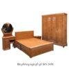 Bộ phòng ngủ gỗ gõ MS 2456