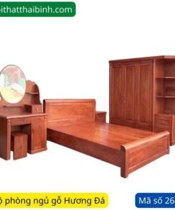 Bộ phòng ngủ gỗ Hương Đá MS 2648