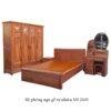 Bộ phòng ngủ gỗ xoan đào MS 2445