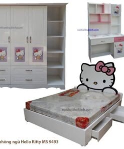 Bộ phòng ngủ Hello Kitty MS 9493 Giá bộ = 16.600.000