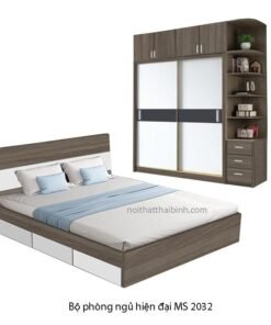 Bộ phòng ngủ hiện đại sang trọng MS 2032