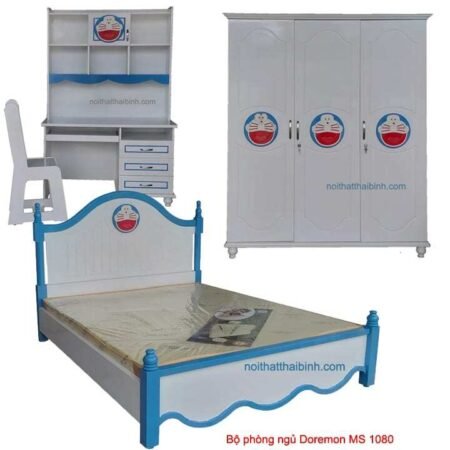 Bộ phòng ngủ trẻ em Doremon MS 1080 Giá bán = 18.300.000 đ