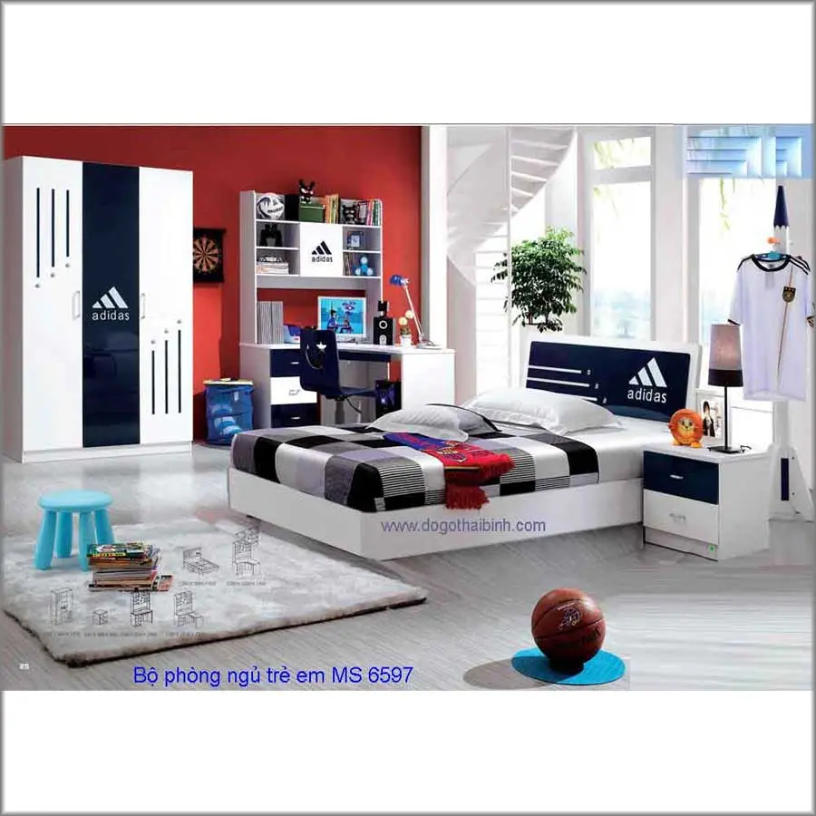 Bộ phòng ngủ trẻ em MS 6597 Giá bộ : 17.500.000