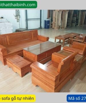 Sofa gỗ tự nhiên MS 2792