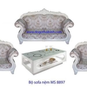 Bộ sofa nệm  MS 8897 Size : bộ Giá : 38.000.000