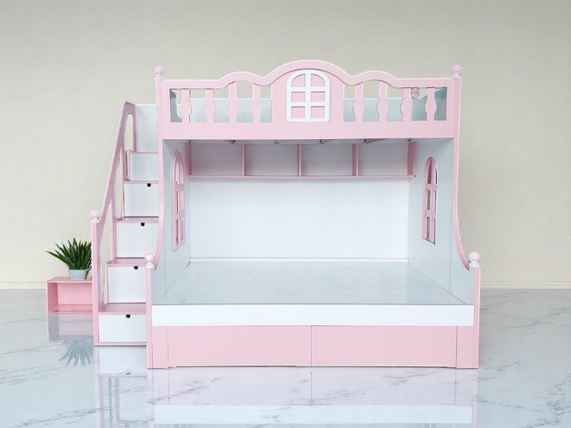 Cách làm sạch giường tầng gỗ