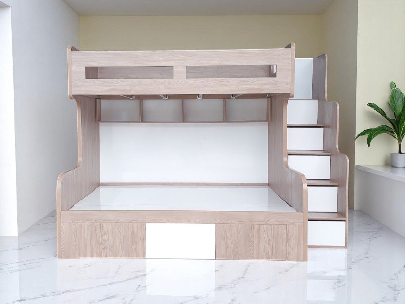 Cách làm sạch giường tầng gỗ