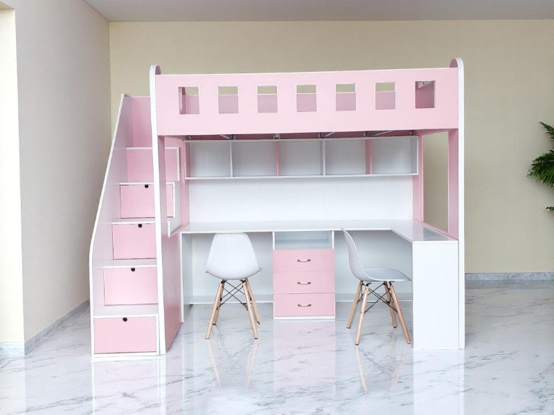 Cách làm sạch giường tầng gỗ