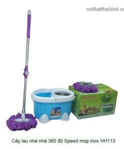 Cây lau nhà 360 độ Speed mop inox HH113