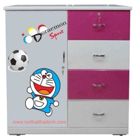 Tủ 4 hộc 1 cánh MS 6448 Giá 1m0x50x118 = 2.600.000        1m2x50x118 = 2.800.000