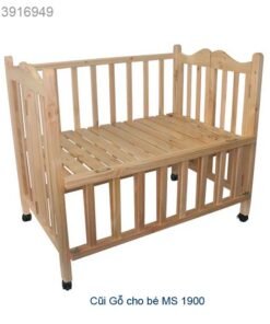 Cũi Gỗ cho bé MS 1900