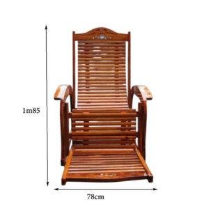 Ghế gỗ thư giãn căm xe MS 9025 8 Ghế gỗ thư giãn căm xe MS 9025