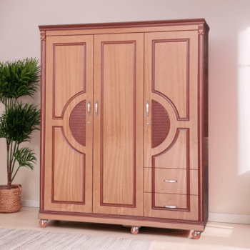 Tủ quần áo gỗ MDF vân gỗ tự nhiên MS 3169
