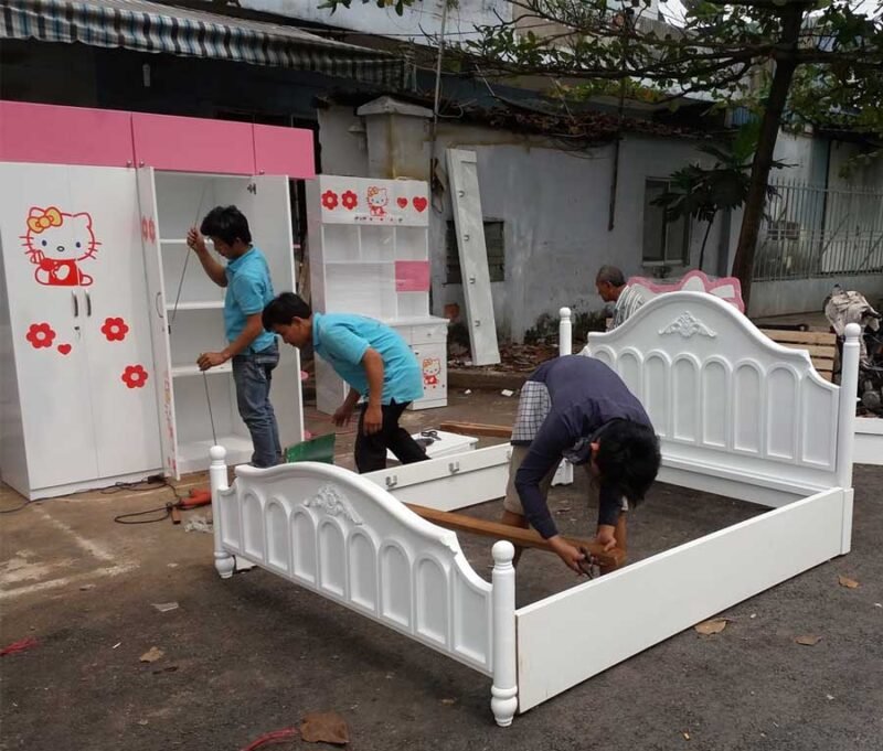Giường ngủ cao cấp MS 9135  Giá 1m6  = 7.000.000 - Ảnh 5
