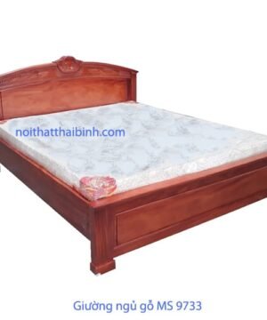 Giường gỗ đẹp chất lượng MS 9733 Giá 1m6 = 12.500.000
