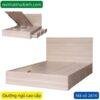 Giường ngủ vạt nâng đẹp MS 2616