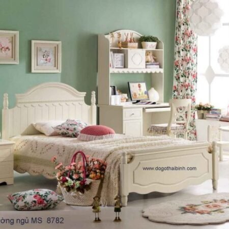 Giường ngủ MS 8782-Giá : 1m6 x 2m0 = 7.000.000         1m8 x 2m0 = 8.000.000