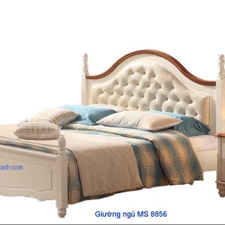 Giường ngủ MS 8856 Giá : 1m6 x 2m0 = 7.000.000         1m8 x 2m0 = 8.000.000