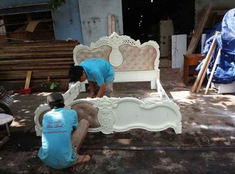 Giường ngủ MS 8968 Giá : 1m8 x 2m0 = 14.900.000 - Ảnh 4