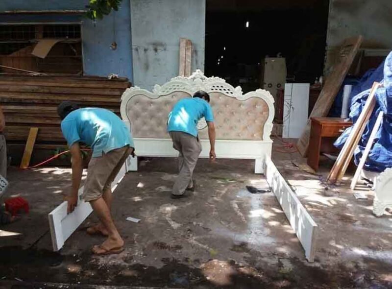 Giường ngủ MS 8968 Giá : 1m8 x 2m0 = 14.900.000 - Ảnh 5