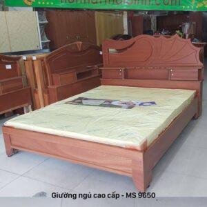 Giường ngủ giá rẻ hcm MS 9650 Giá 1m6 = 5.500.000