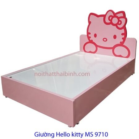 Giường ngủ bé gái Hello Kitty MS 9710 Giá 1m6 = 6.000.000