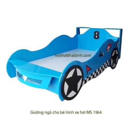 Giường ngủ hình xe hơi cho bé trai MS 1964