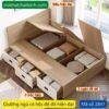 Giường ngủ có hộc để đồ MS 2841