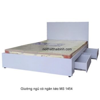 Giường ngủ có ngăn kéo MS 1454 Giá bán= 6,500,000đ giảm còn= 5,500,000đ
