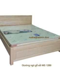 Giường ngủ gỗ đẹp giá rẻ MS 1289 Giá bán = 7.000.000đ giảm còn = 5.000.000đ