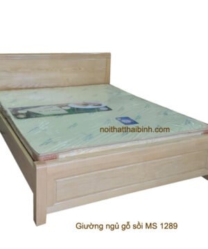 Giường ngủ gỗ đẹp giá rẻ MS 1289 Giá bán = 7.000.000đ giảm còn = 5.000.000đ