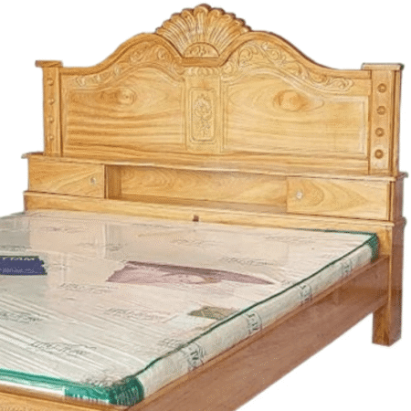 Giường gỗ gõ đỏ cao cấp MS 2929