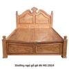 Giường ngủ gỗ gỏ đỏ tự nhiên cao cấp MS 2924 2 Giường ngủ gỗ gỏ đỏ tự nhiên cao cấp MS 2924