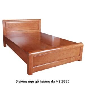 Giường ngủ gỗ hương đá vạt phản MS 2992 | GIAO HỎA TỐC TPHCM