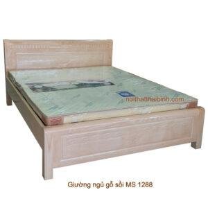 Giường ngủ gỗ sồi đẹp MS 1288