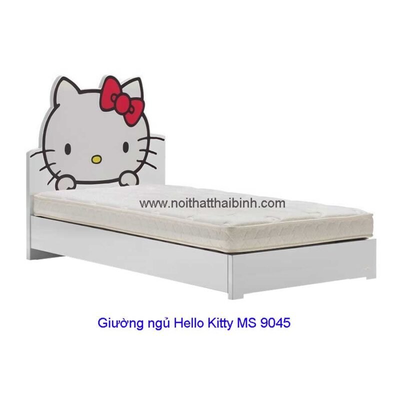 Giường ngủ Hello Kitty MS 9045 Giá 1m2 = 4.500.000